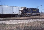 BO 4012 Showing signs of being temporarily leased to the ATSF in 1979-1980 and temporarily renumbered to BO 9012 and back to BO 4012 when the lease ended